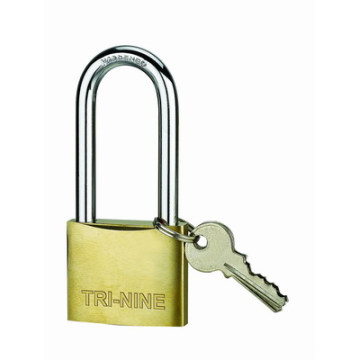 Heavy Duty Thick Solid Brass Padlock W/Sand Polish (264L)